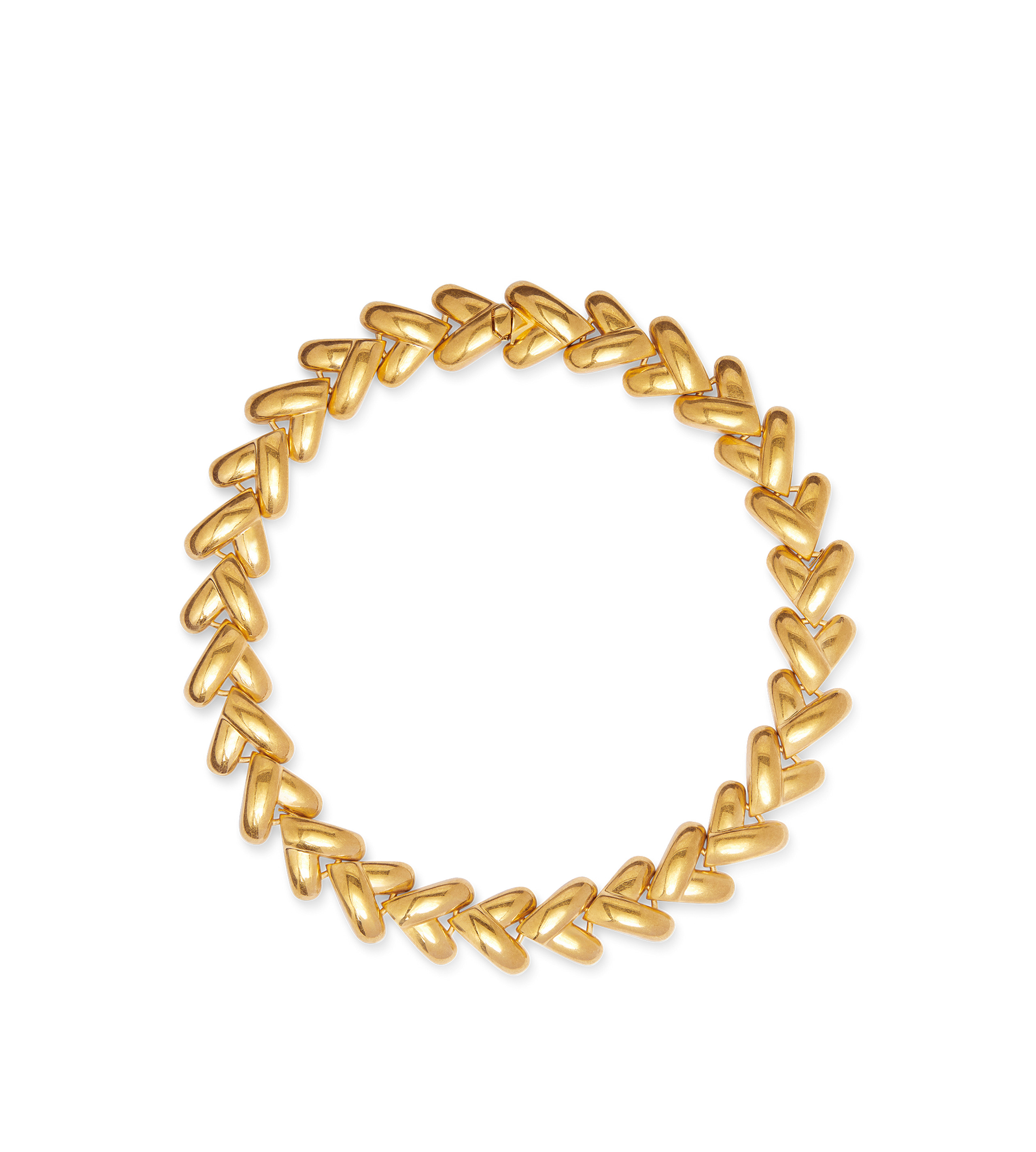 BRASS AMOR NECKLACE 1