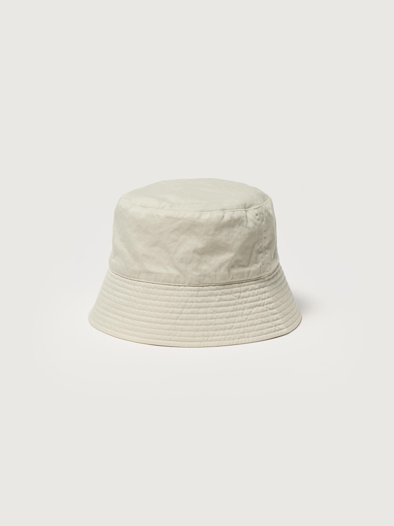 GARMENT-DYED FINX CHINO BUCKET HAT MADE BY KIJIMA TAKAYUKI 1