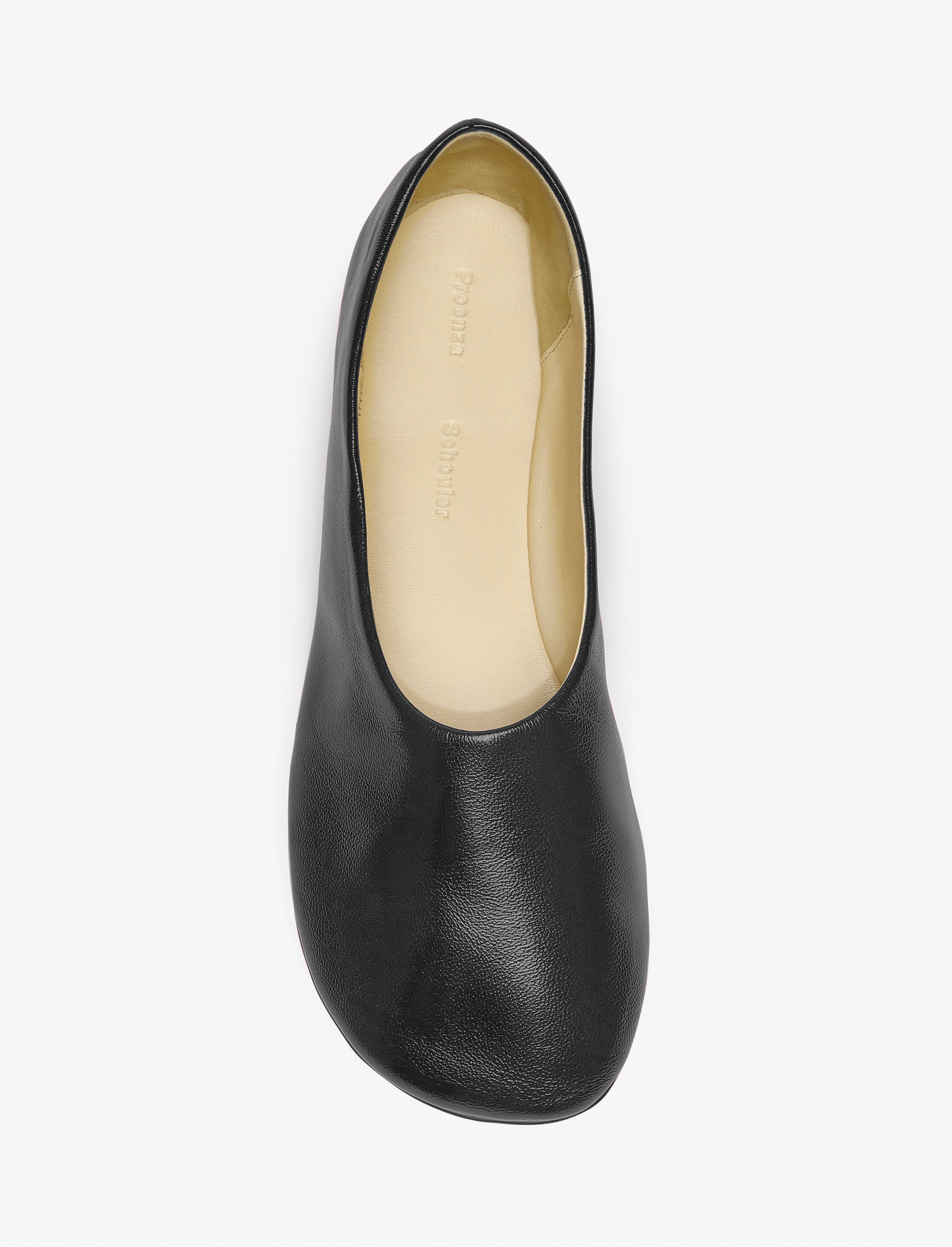 Glove Slippers in Slick Nappa - 3