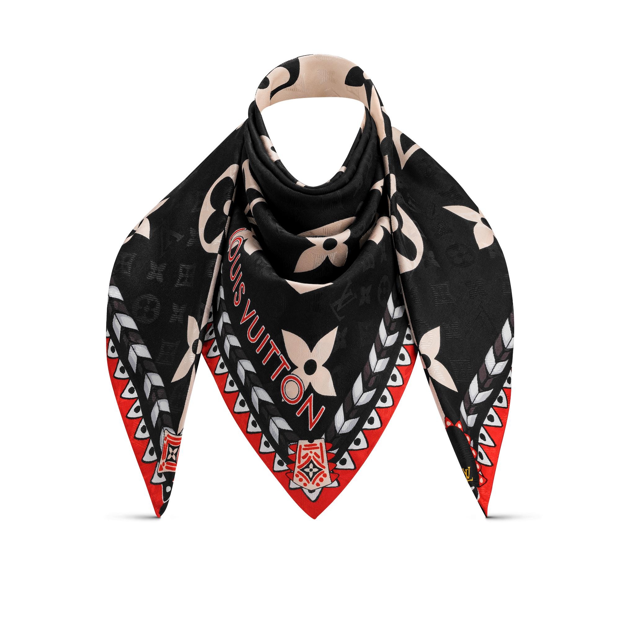 LV Crafty Bi Color Shawl - 1