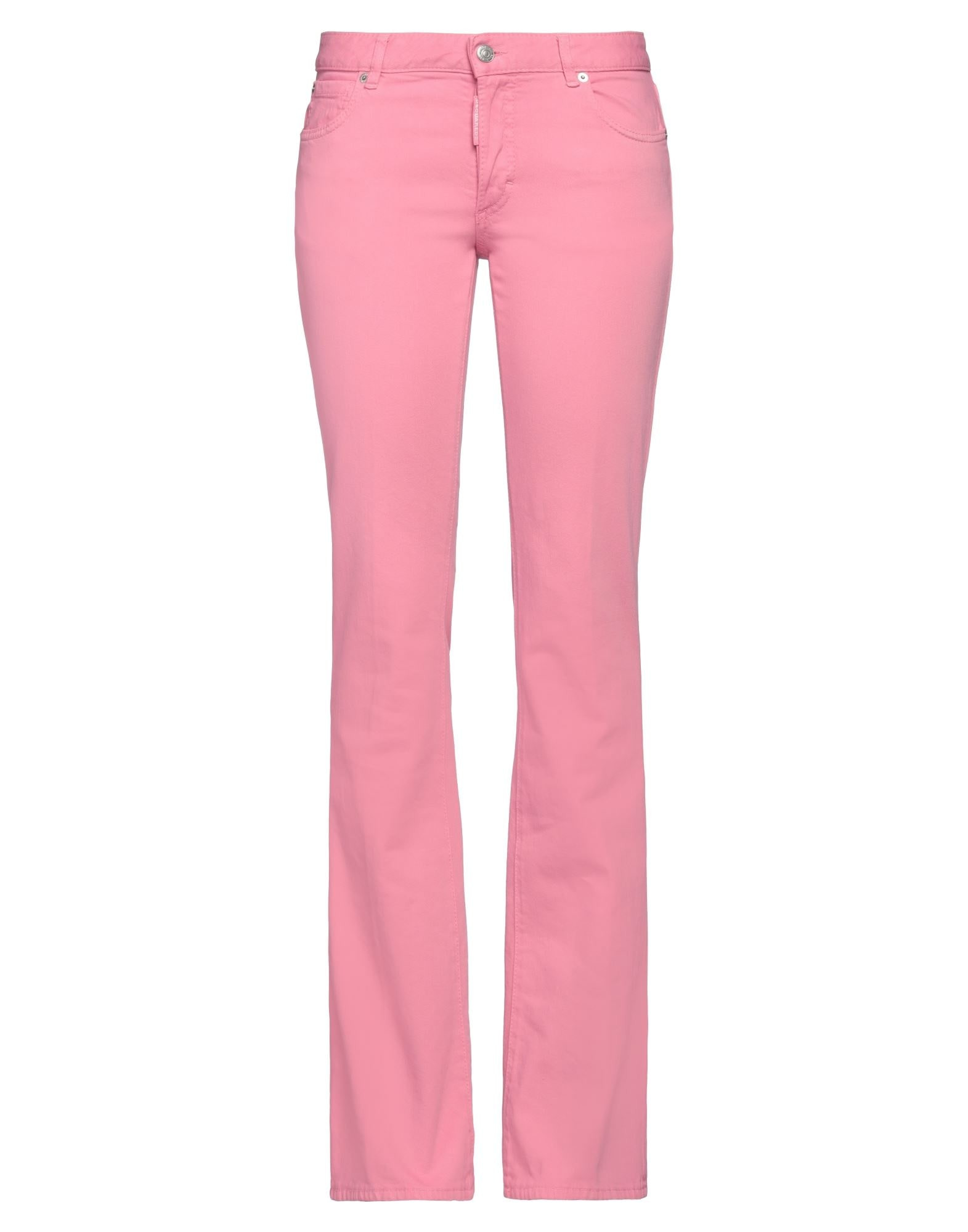 Pink Women's Denim Pants - 1