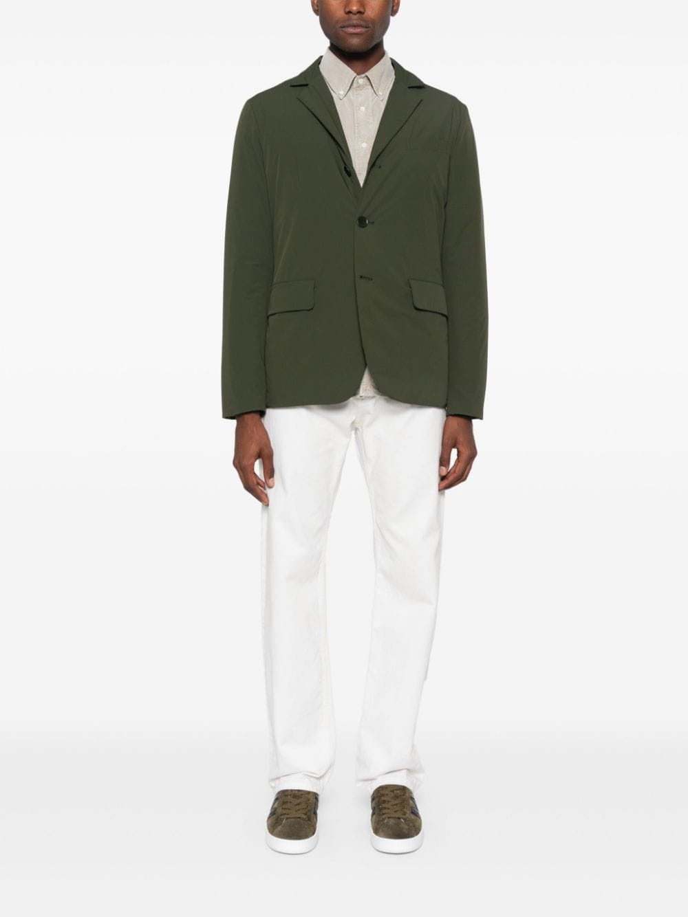 technical-jersey blazer - 2