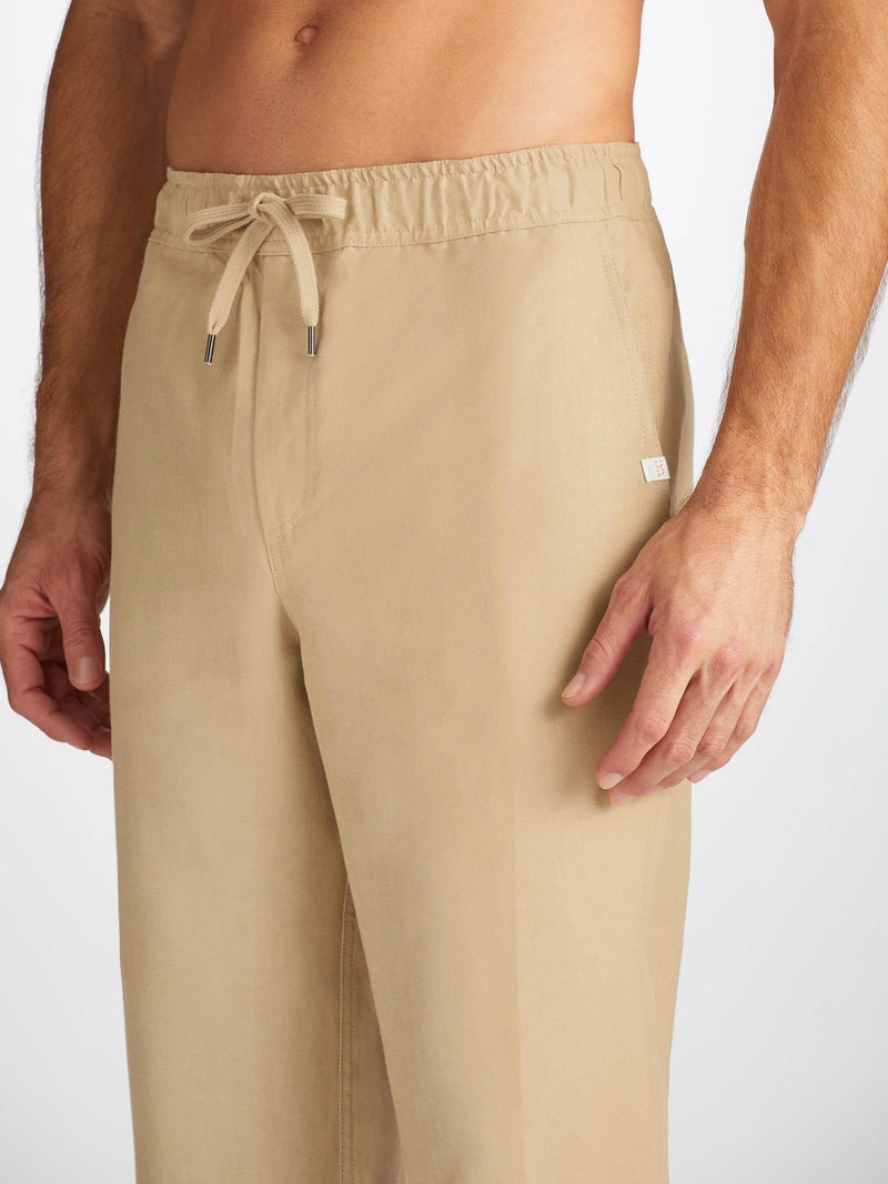 Men's Trousers Sydney Linen Sand - 6