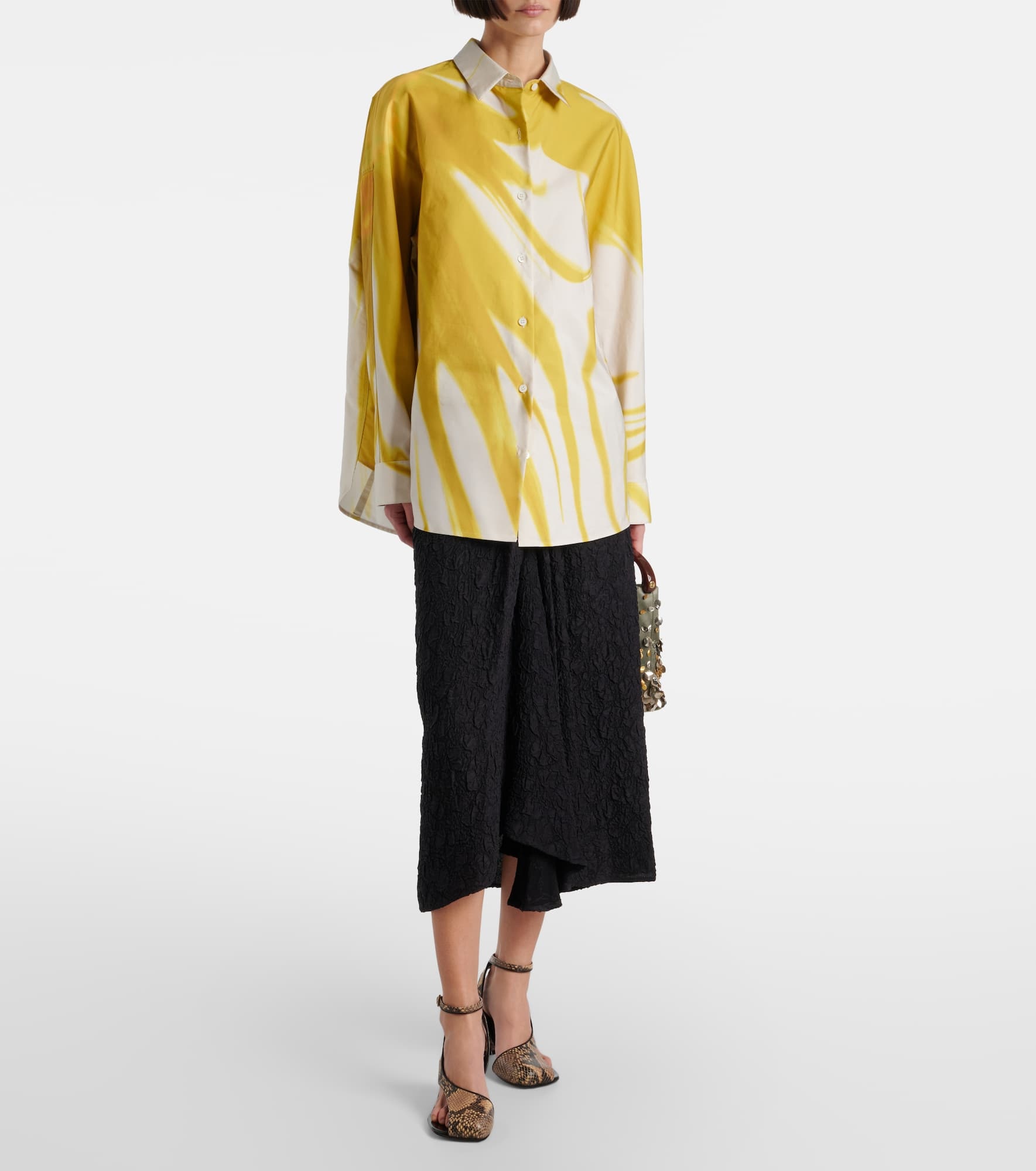 Printed cotton shirt - 2