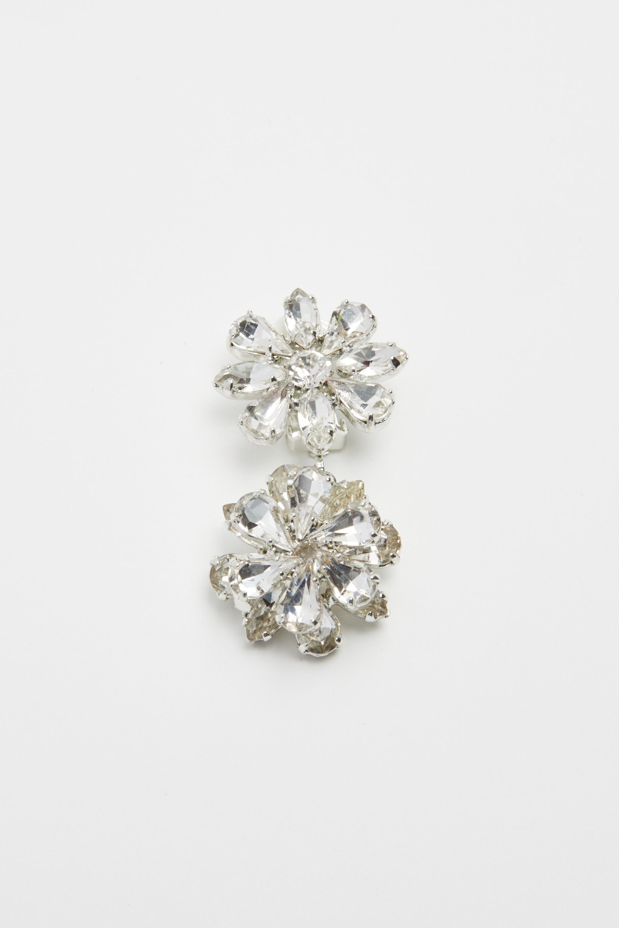 CRYSTAL-EMBELLISHED CLIP-ON EARRINGS - 3