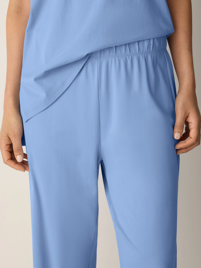Organic Cotton Interlock Straight Sleep Pant 5