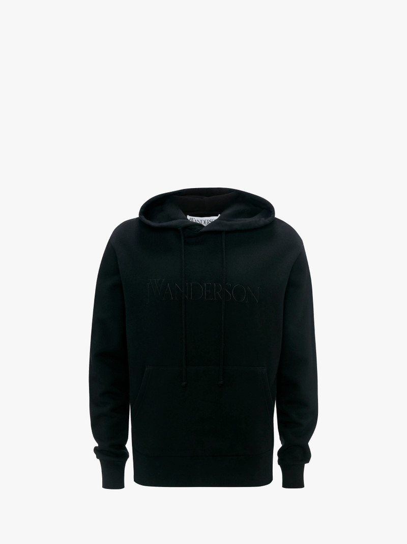 HOODIE WITH LOGO EMBROIDERY - 1