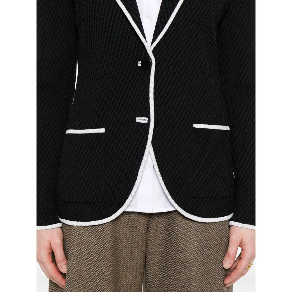 Giorgio Armani Black Jackets - Blazers Women - 3