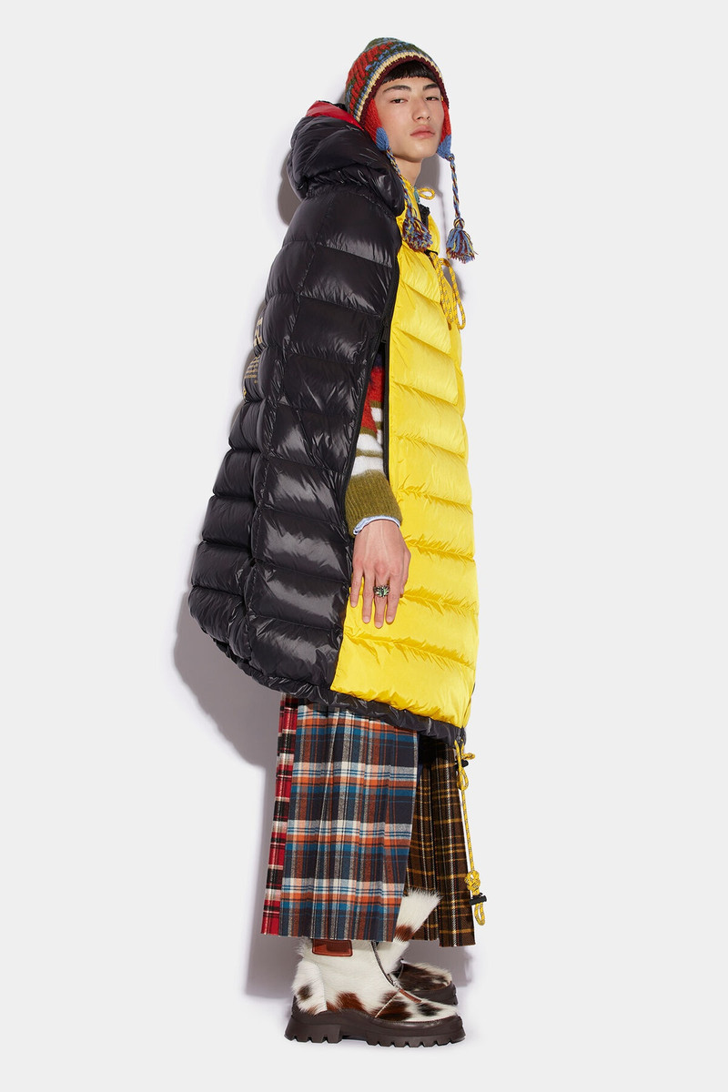 CREST PUFFER MAXI CAPE 4