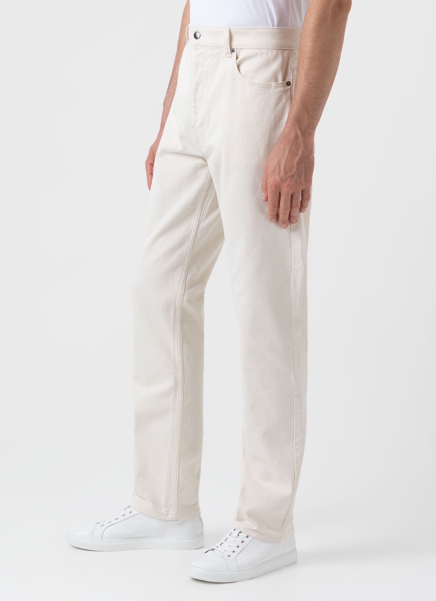 Natural 5 Pocket Trouser - 5