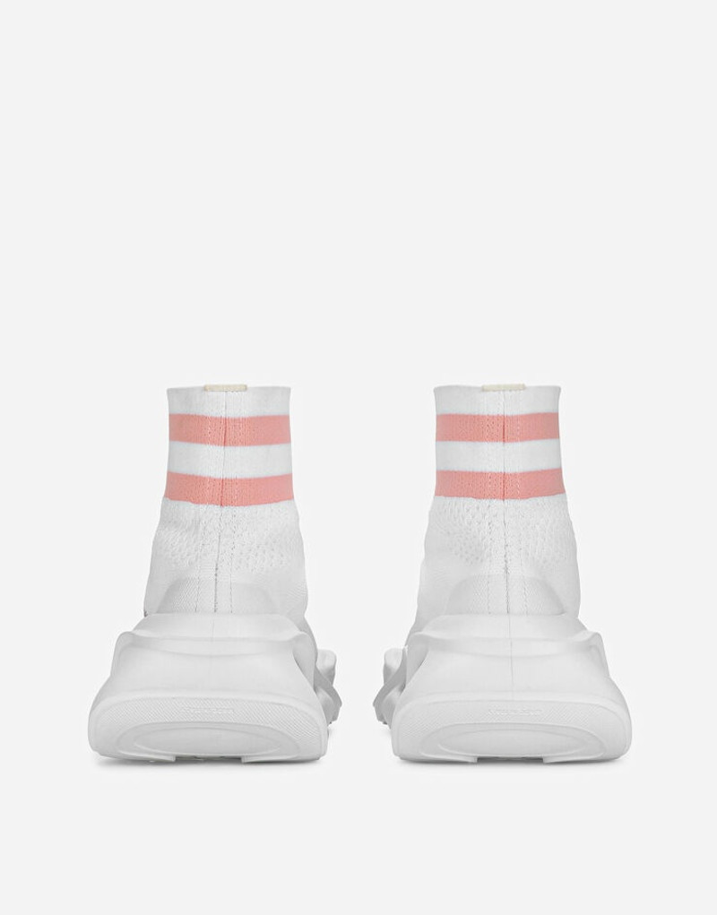 Dolce & Gabbana Stretch mesh Wave mid-top sneakers outlook