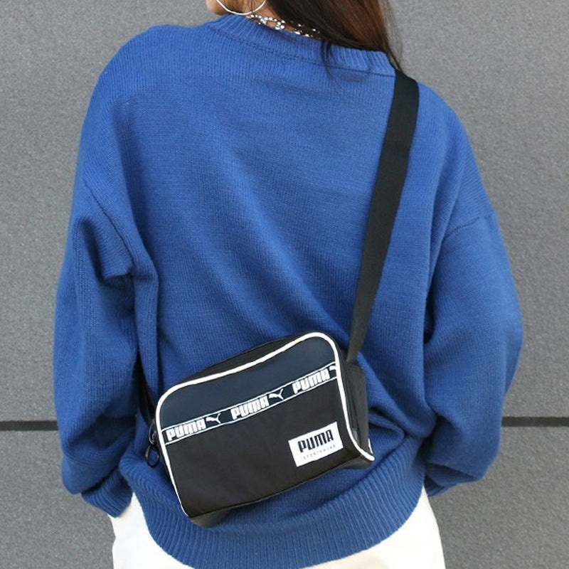 PUMA Campus Reporter Shoulder Bag 'Black' 077843-01 - 3