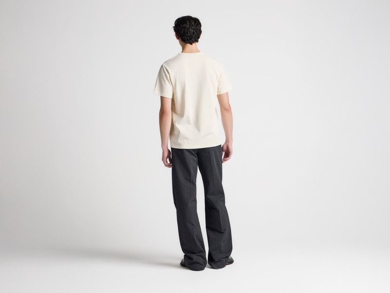 JW Anderson MENS PICKING FRUIT GRAPHIC PRINT T-SHIRT IN ECRU outlook