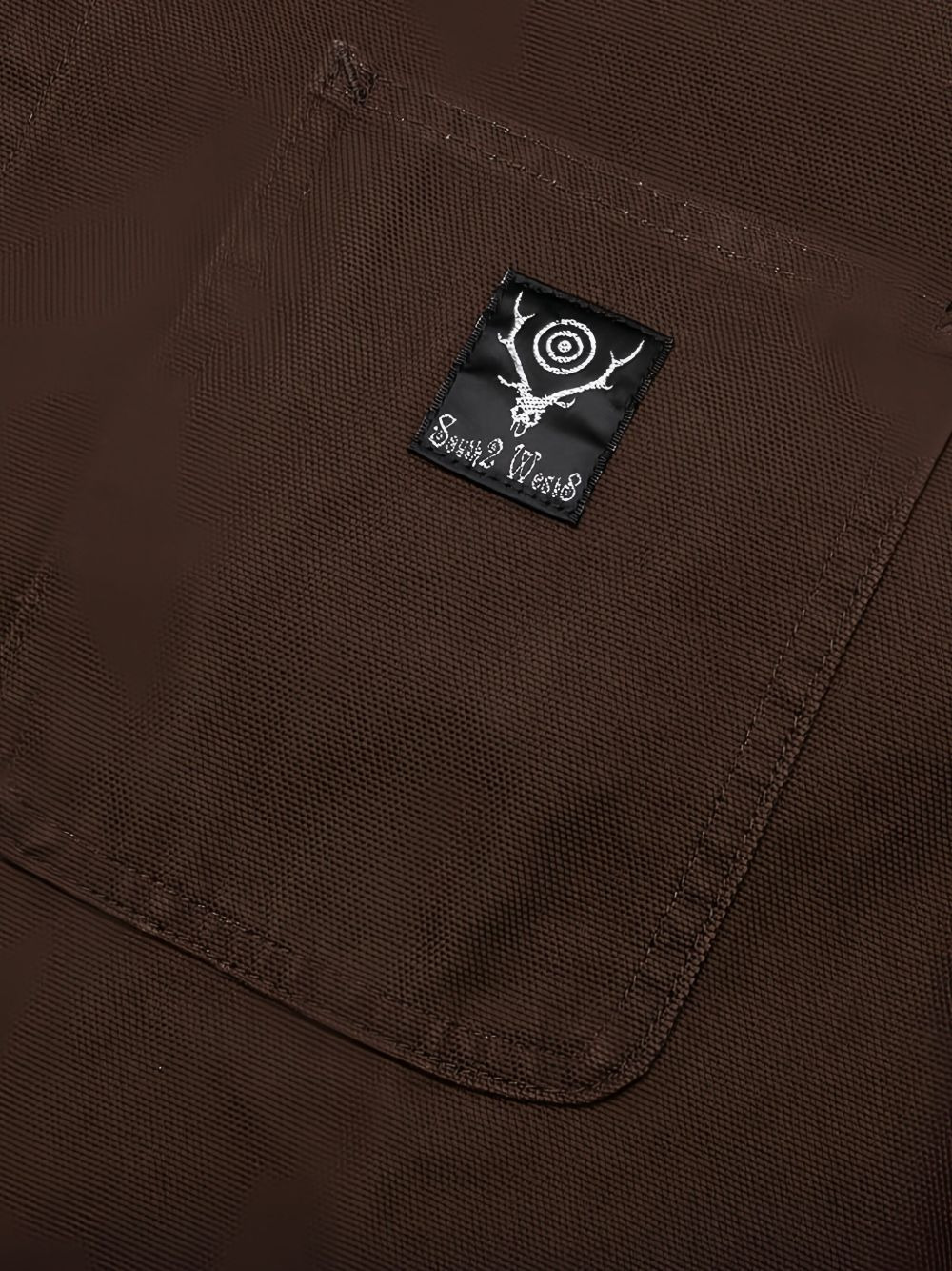 button-flap pocket shirt jacket - 5
