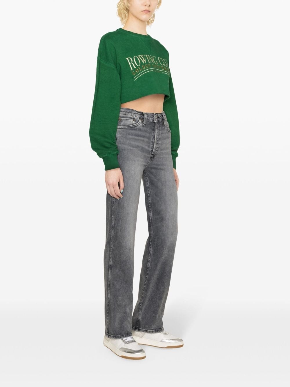 90s high-rise straight jeans - 3