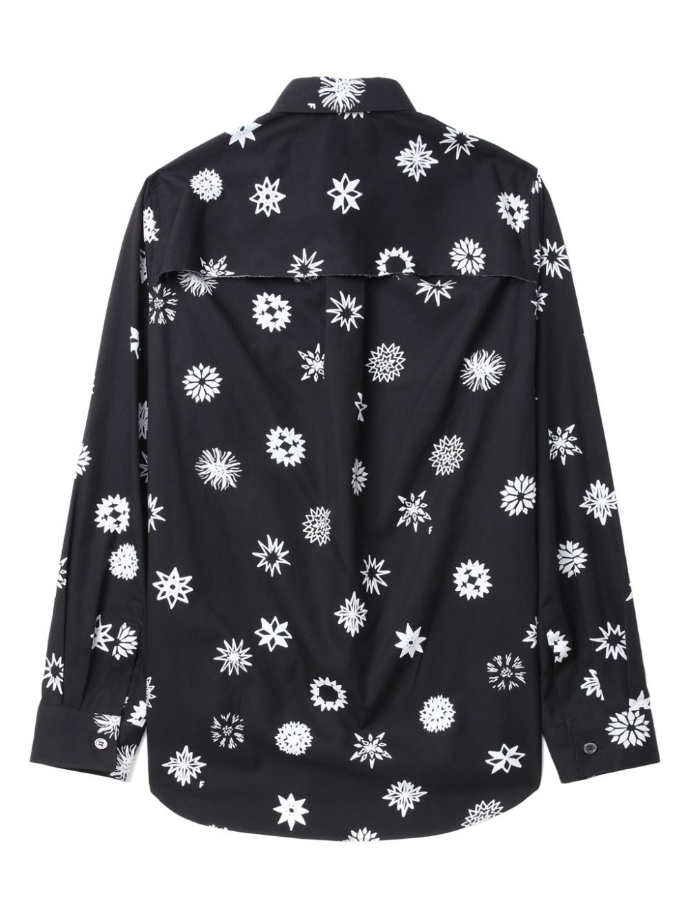 graphic-print cotton shirt - 6