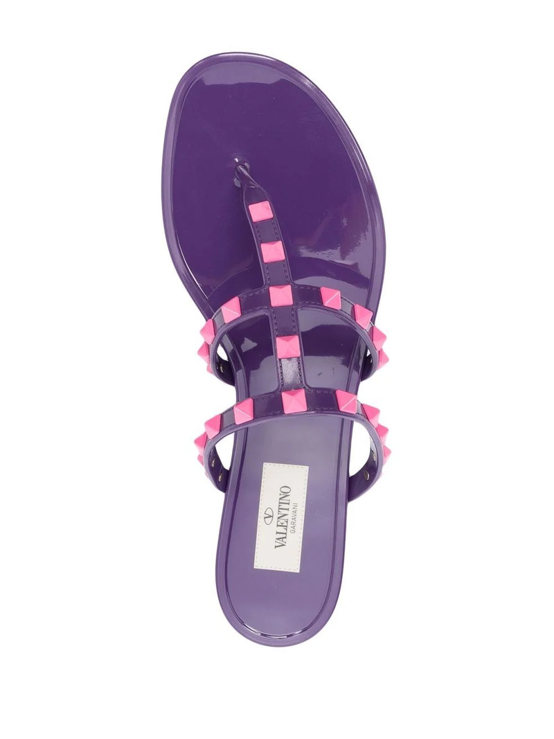 Rockstud flat sandals 4