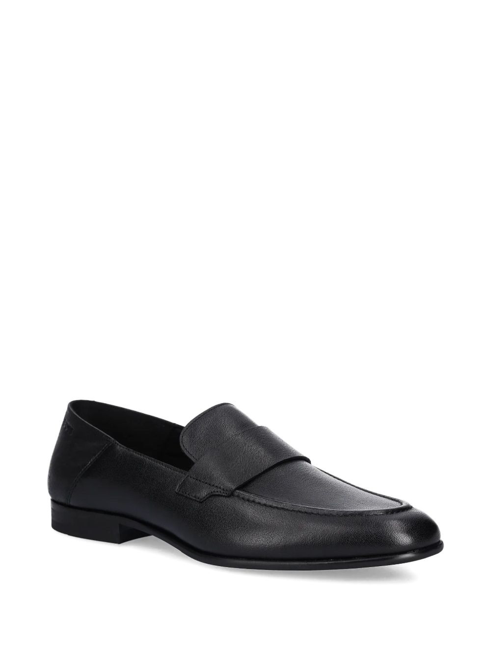 leather penny loafers - 2