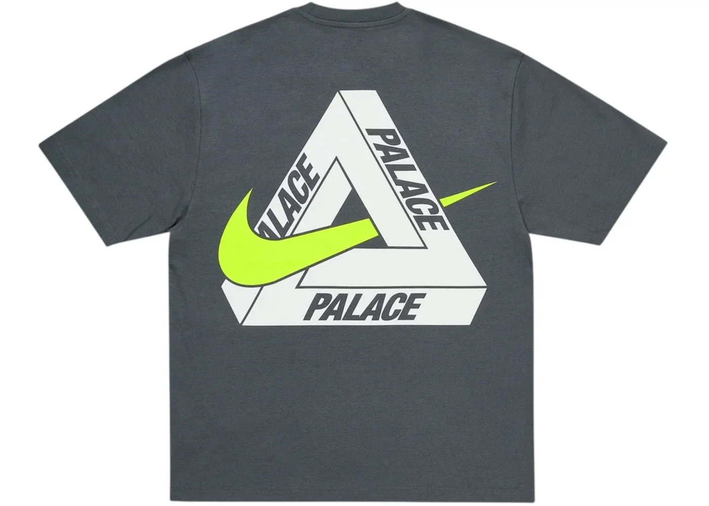 Palace x Nike Tri Swoosh T-Shirt Charcoal - 1