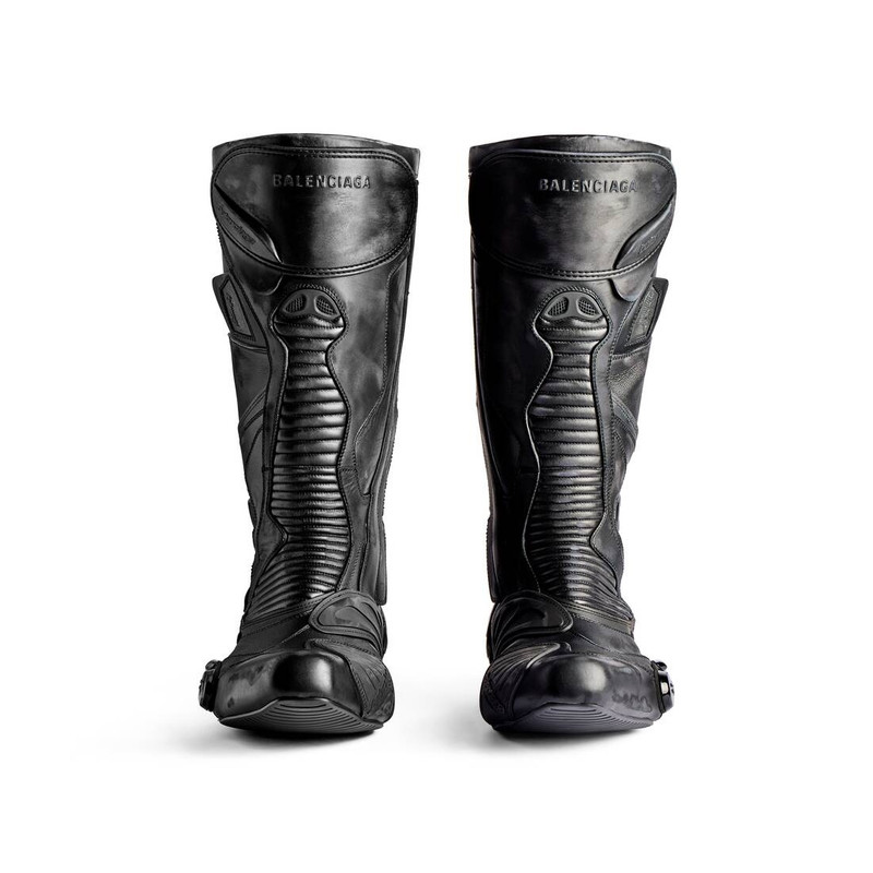 Men's Biker Boot in Black 3