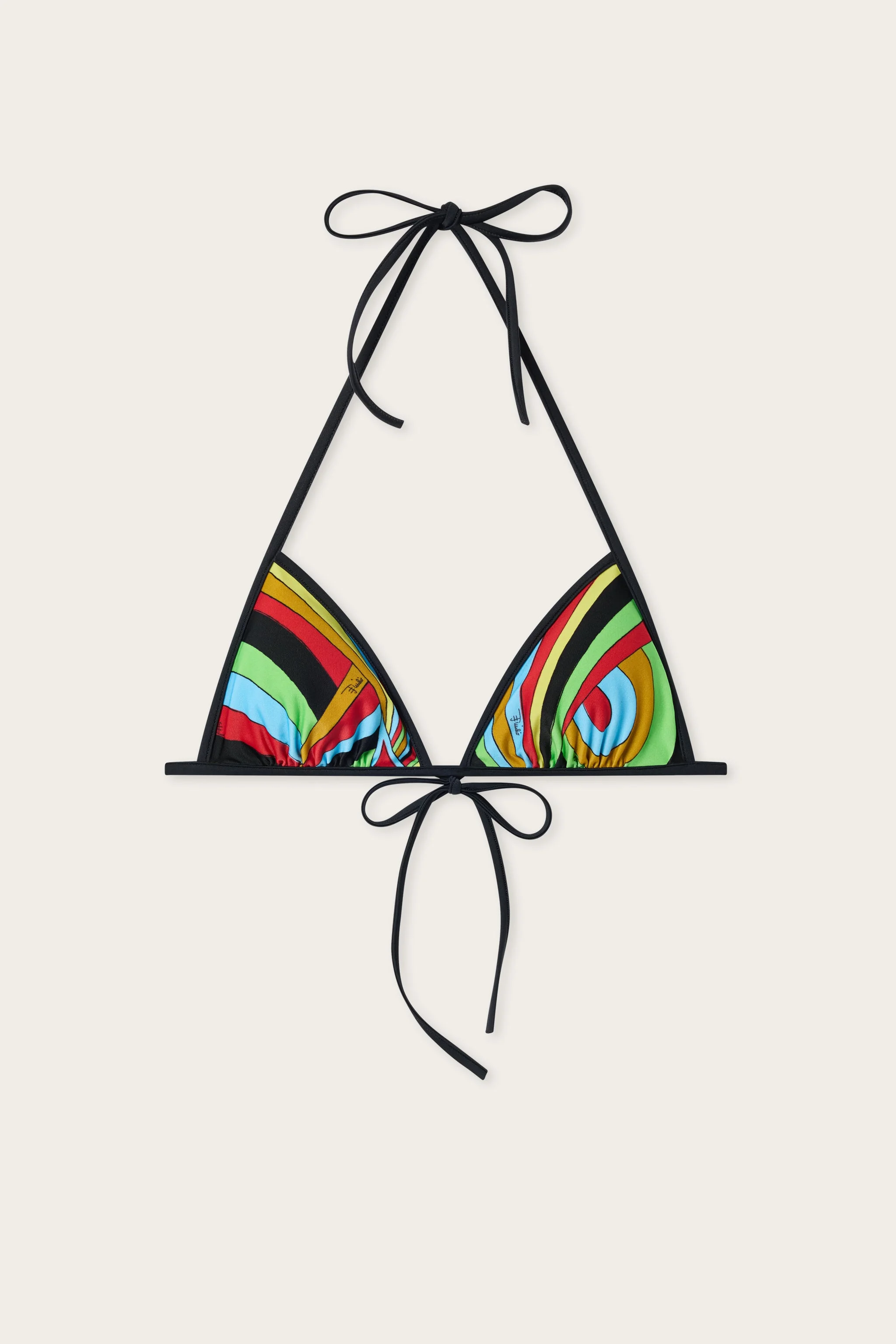 IRIDE PRINT BIKINI TOP - 1