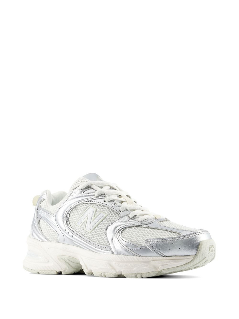 New Balance mesh panel sneakers outlook