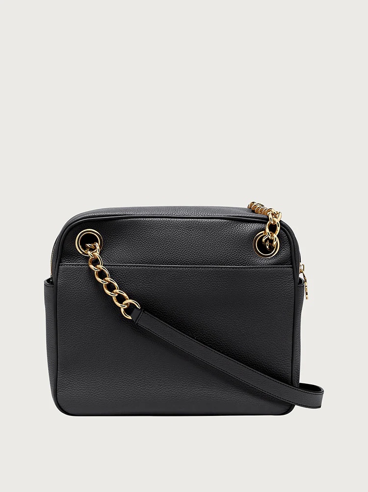 FERRAGAMO ICONIC CROSS BODY BAG - 3