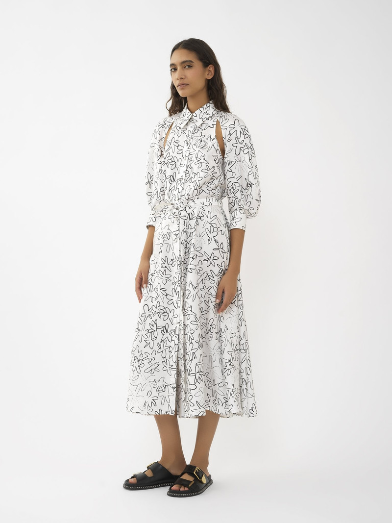 CUT-OUT SHIRT DRESS 4