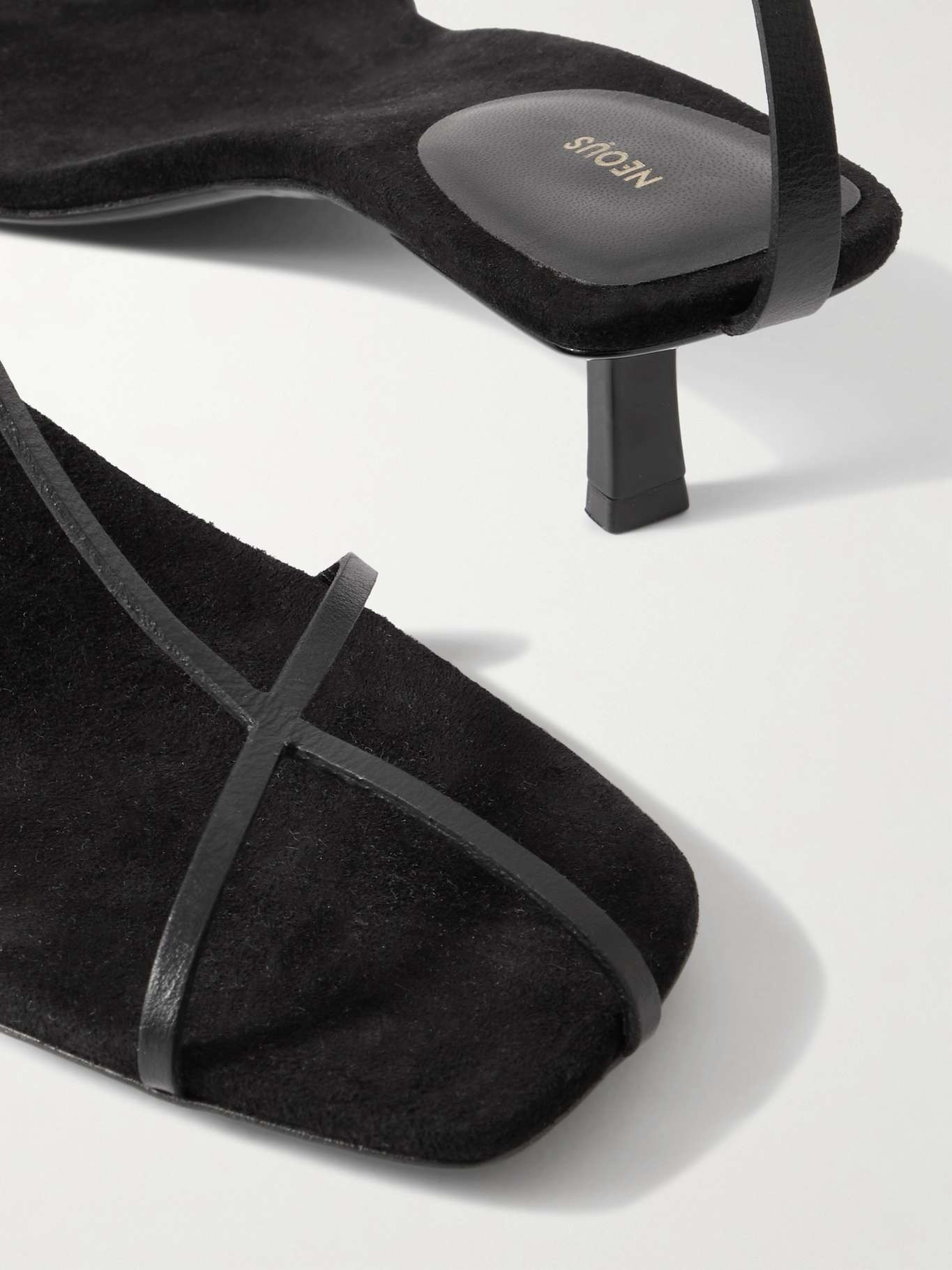 Jumel leather sandals Black - 4