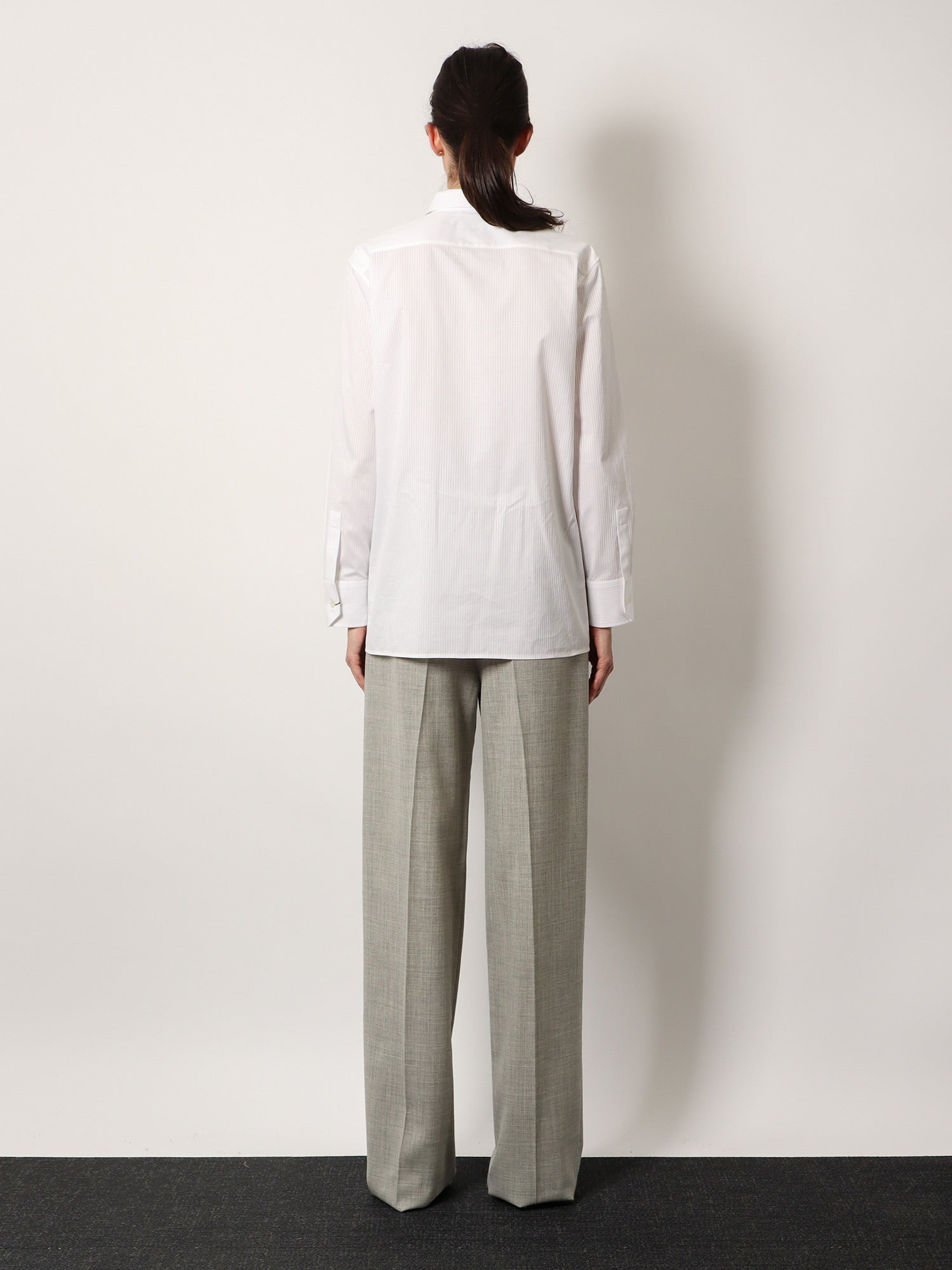 Saint Laurent Certified Cotton Shirt With Cassandre Embroidery - 4
