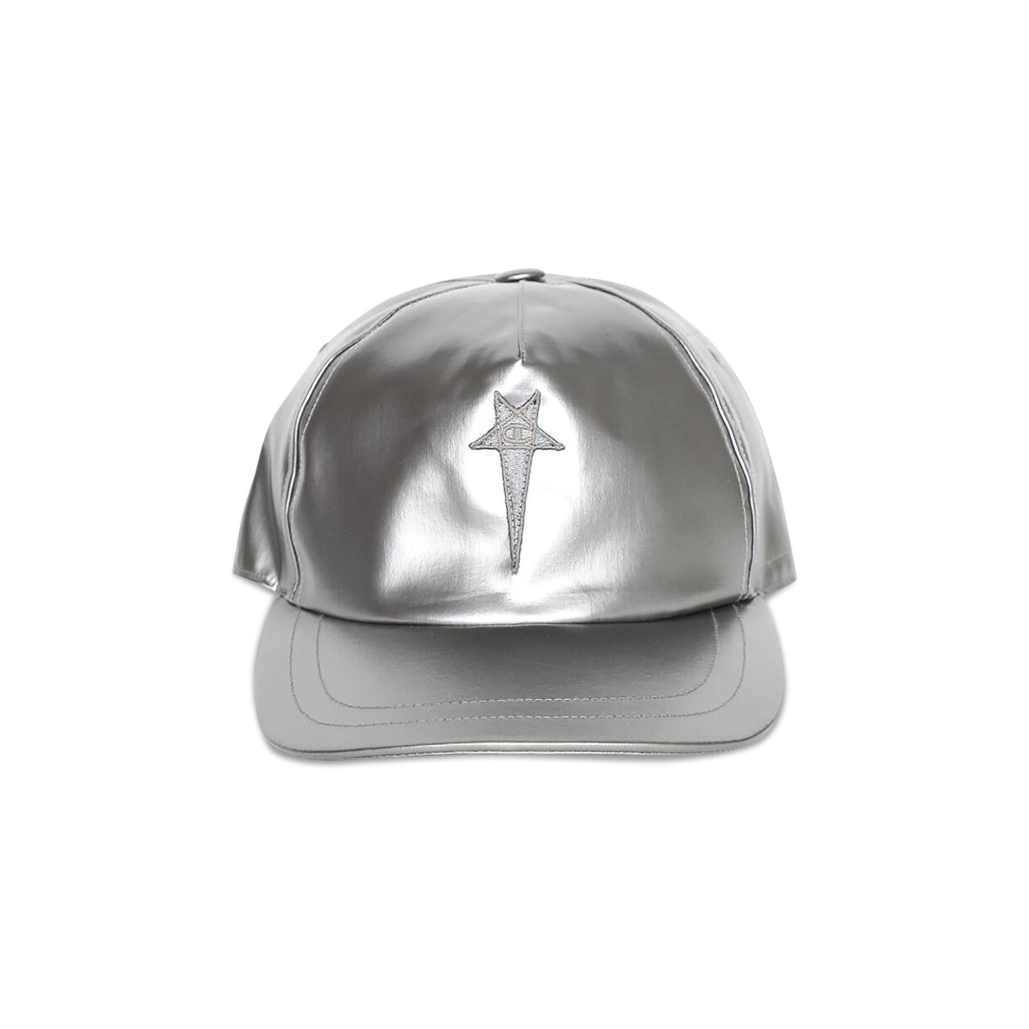 Rick Owens Baseball Cap 'Silver' - 1