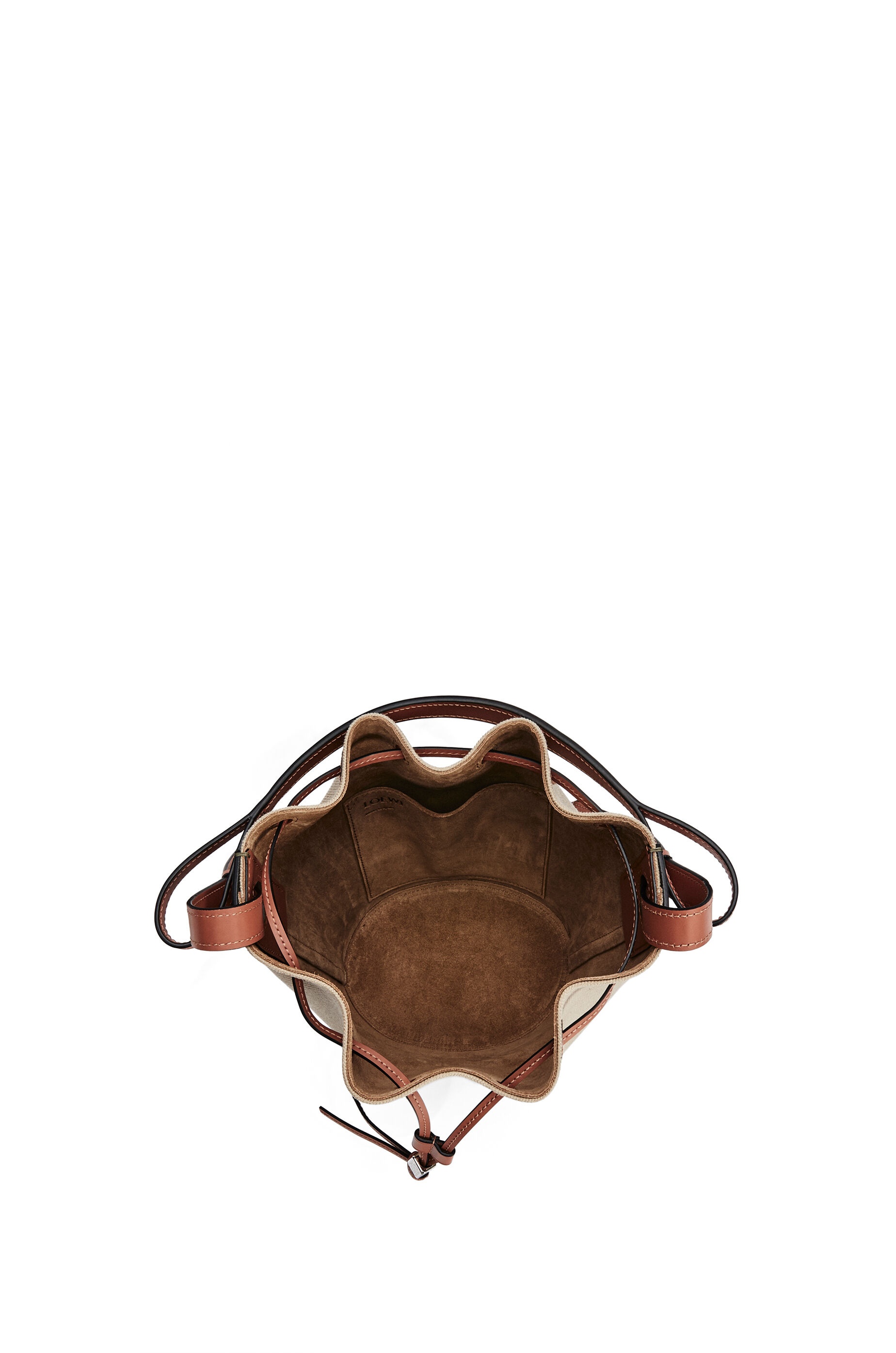 Small Balloon bag in canvas and calfskin - 5