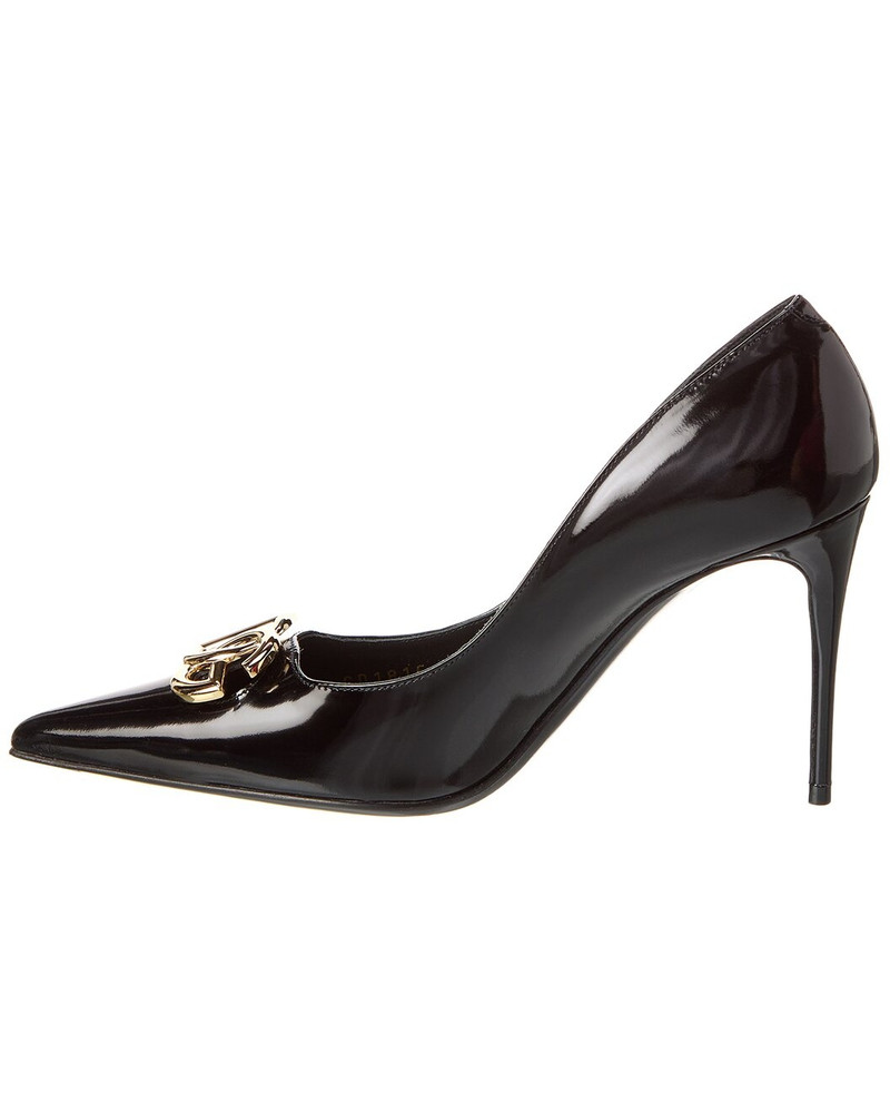 Dolce & Gabbana Dolce & Gabbana DG Logo Leather Pump outlook