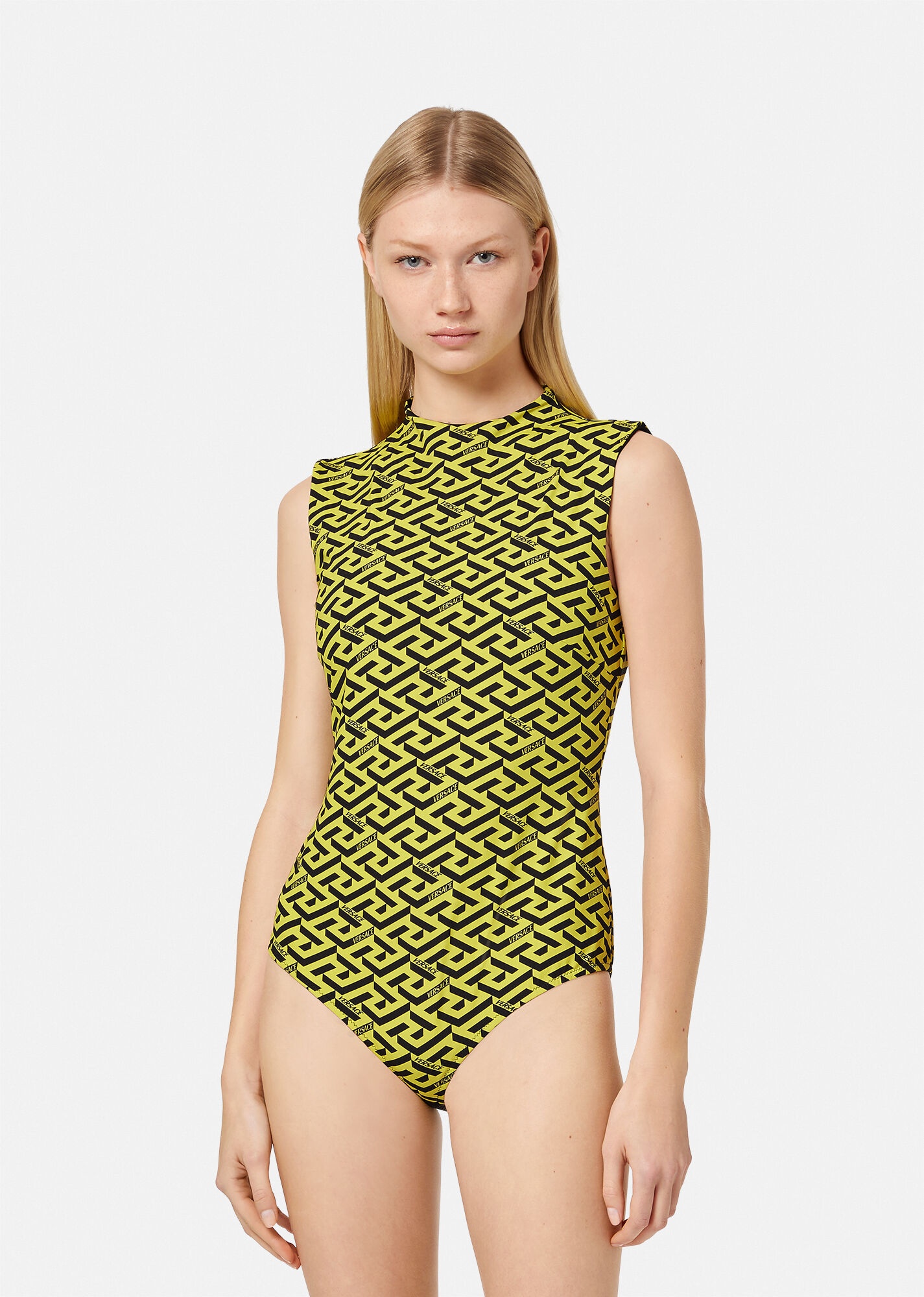 La Greca Sleeveless Body Suit - 2