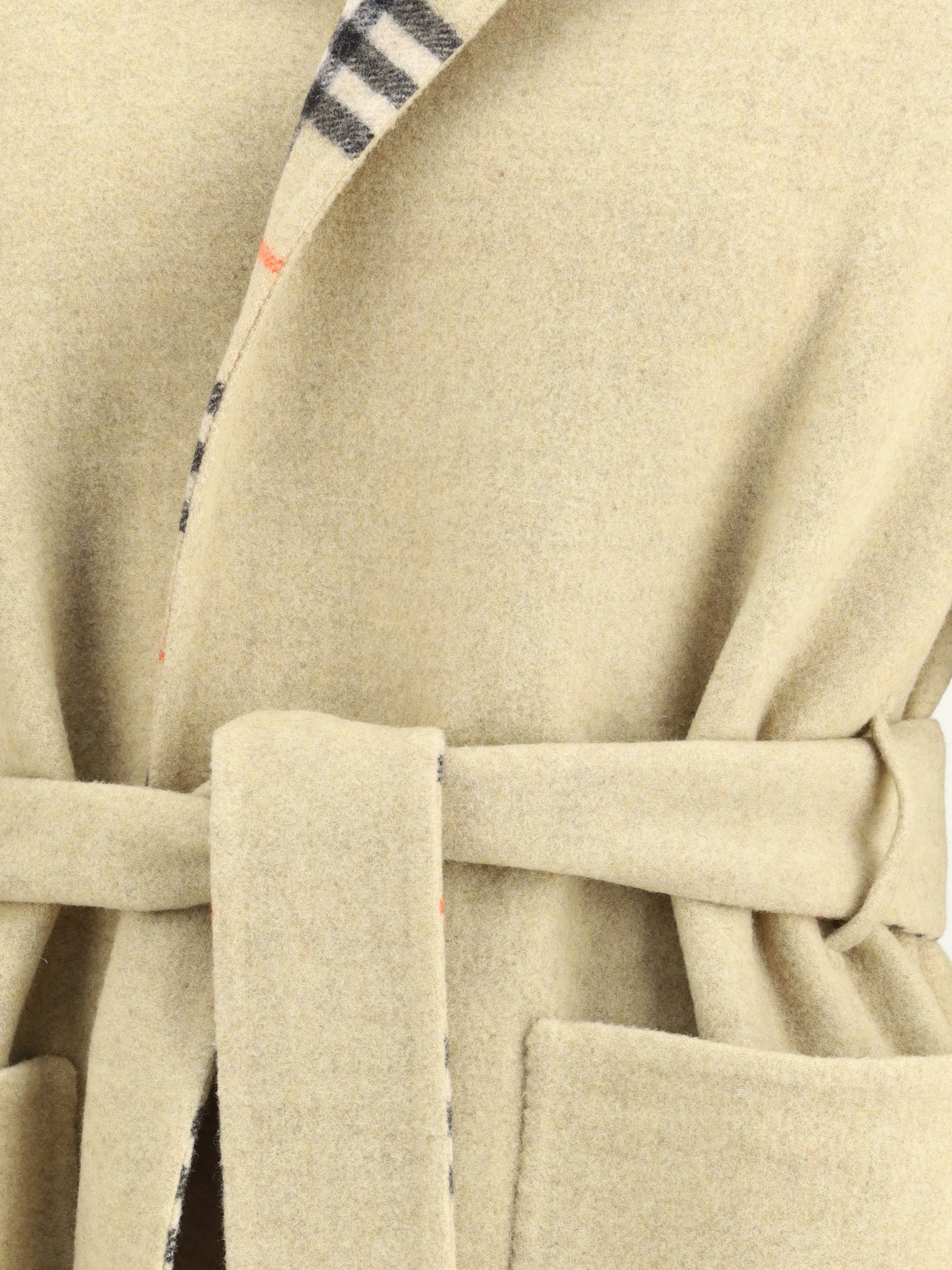 Burberry Women Reversible Wool Robe Coat - 3