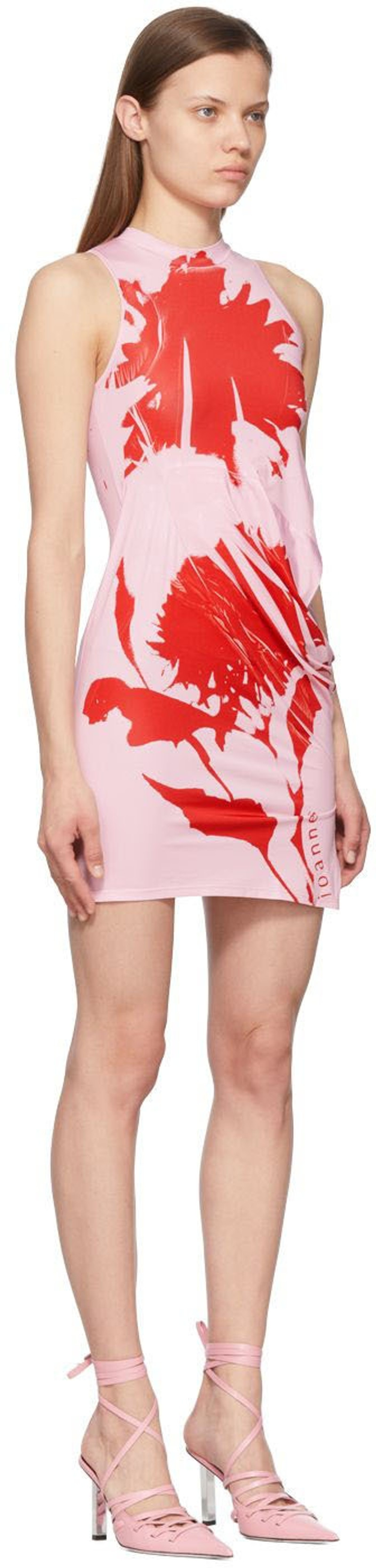 ioannes Pink Delos Mini Dress outlook
