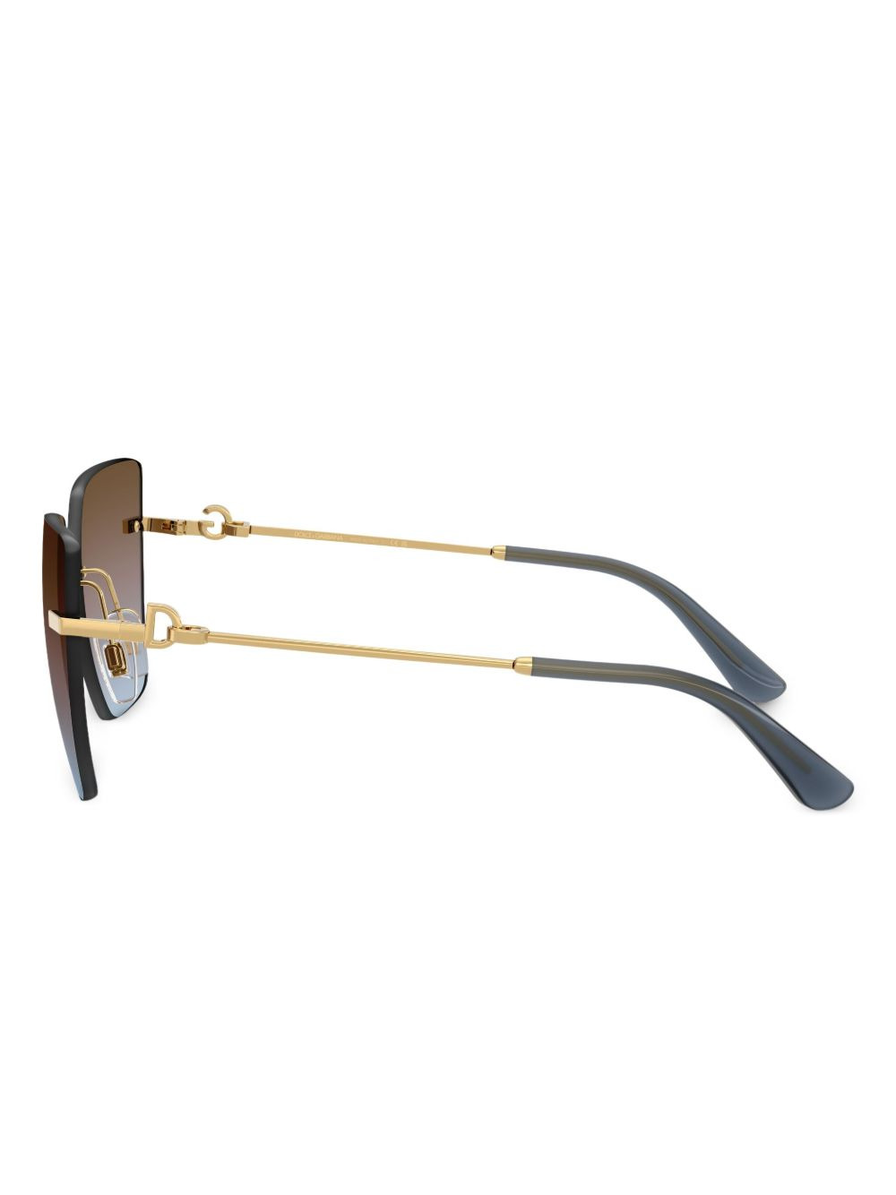 geometric-frame sunglasses - 4