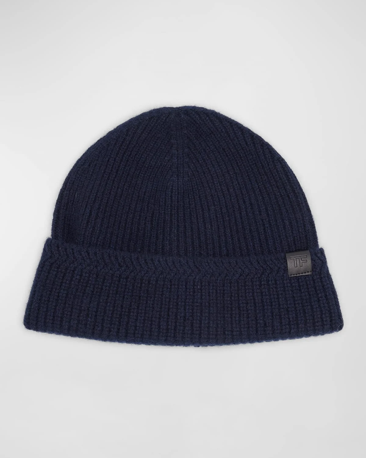 Men's Wool-Cashmere Beanie Hat - 1