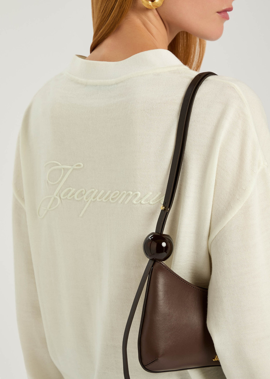Jacquemus Le Cardigan Brode Logo-embroidered Wool-blend Cardigan - 5