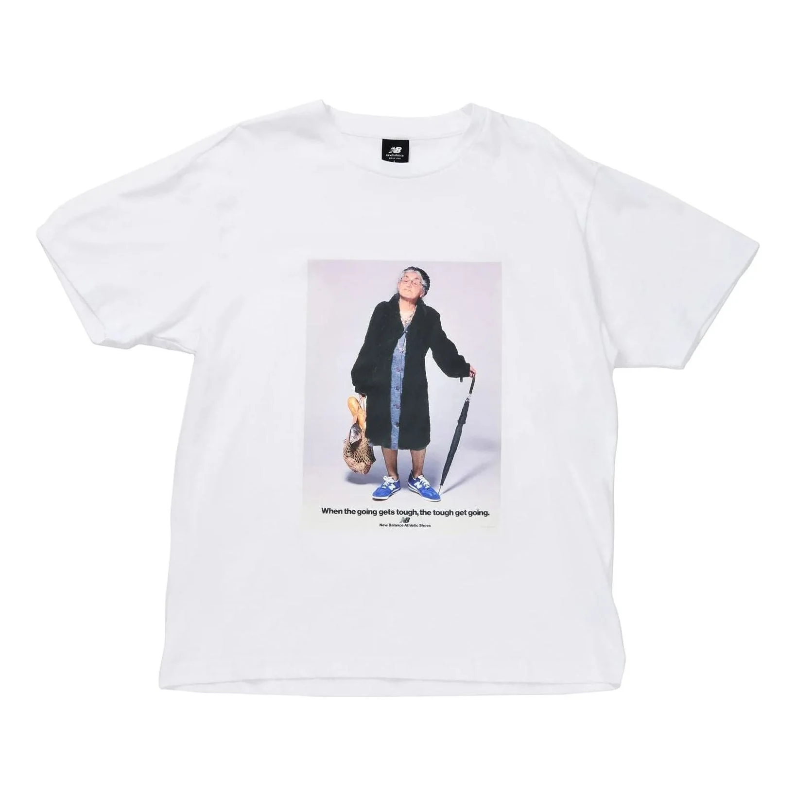 New Balance Essentials Grandma T-shirt 'White' AMT21552-WT - 1
