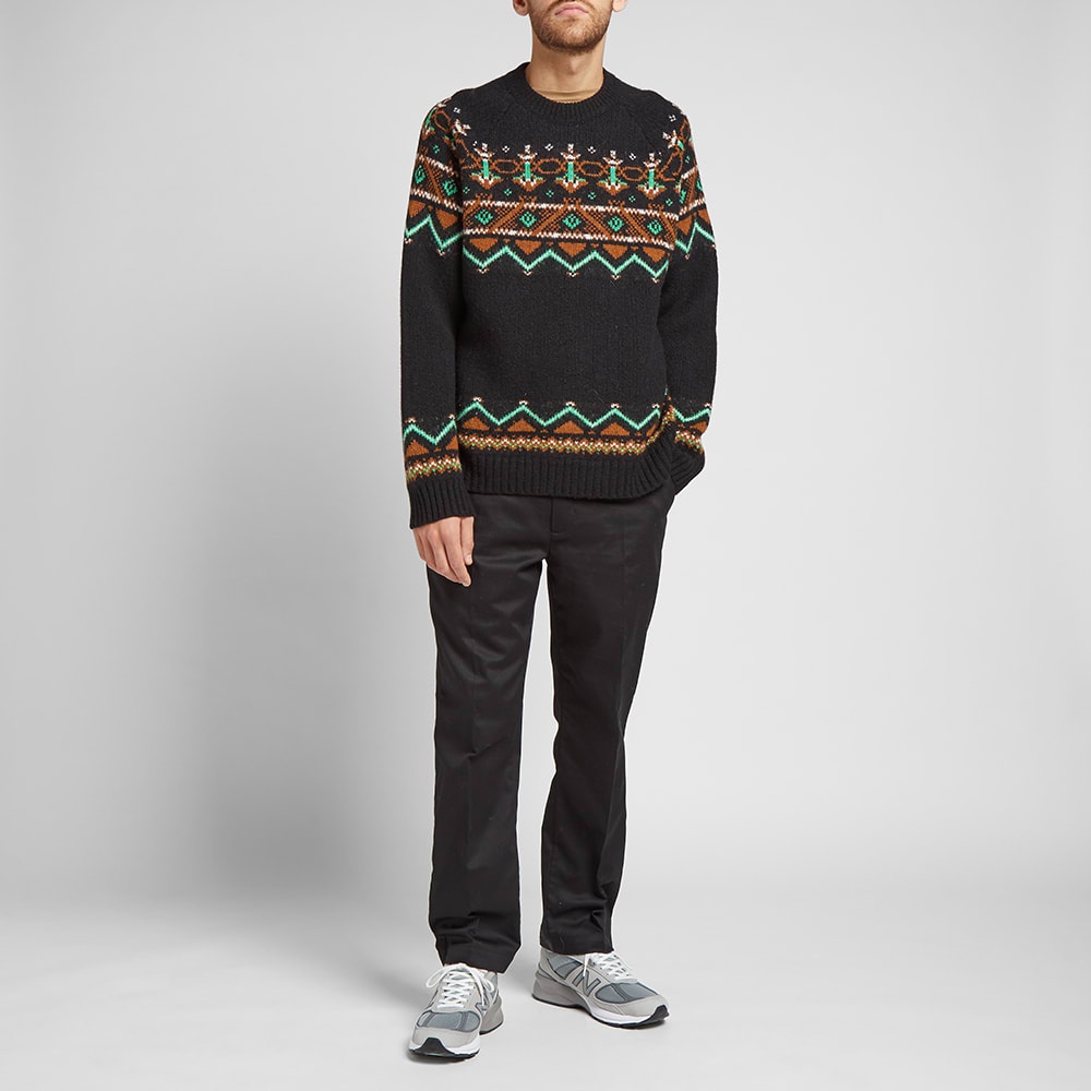 Wood Wood Gunther Fair Isle Crew Knit - 7