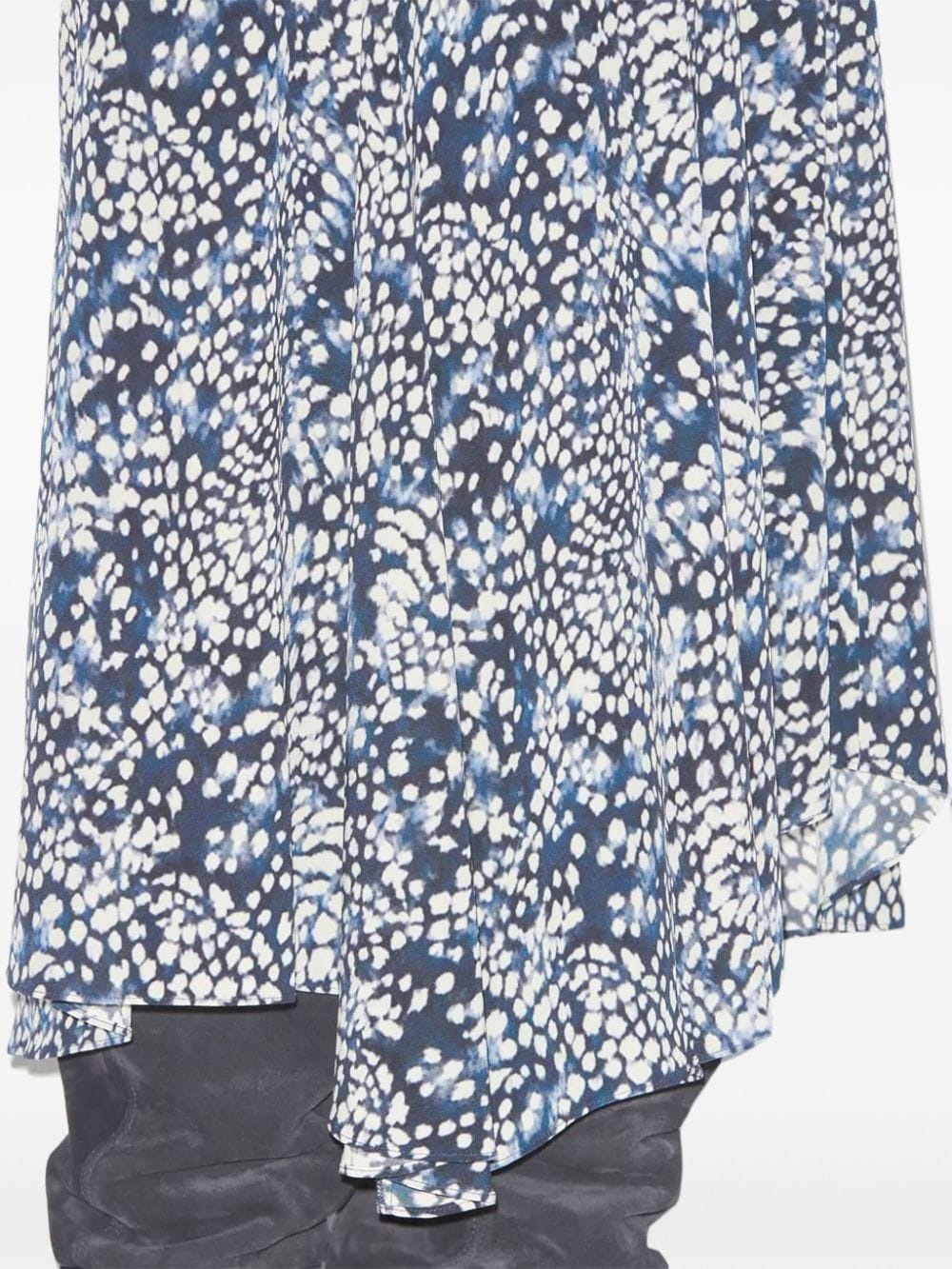 floral-print skirt - 5