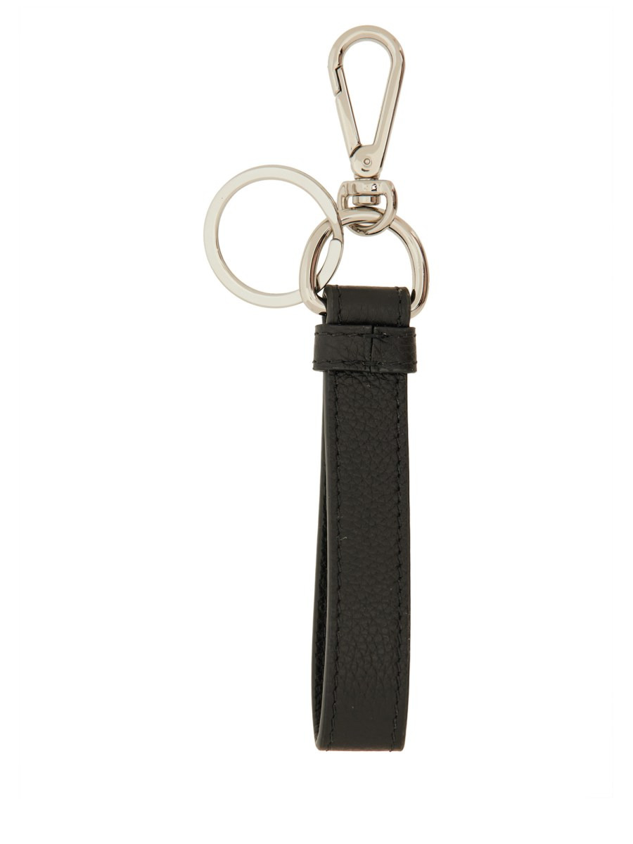 LEATHER KEYCHAIN WITH MARNI MENDING EMBROIDERY - 2