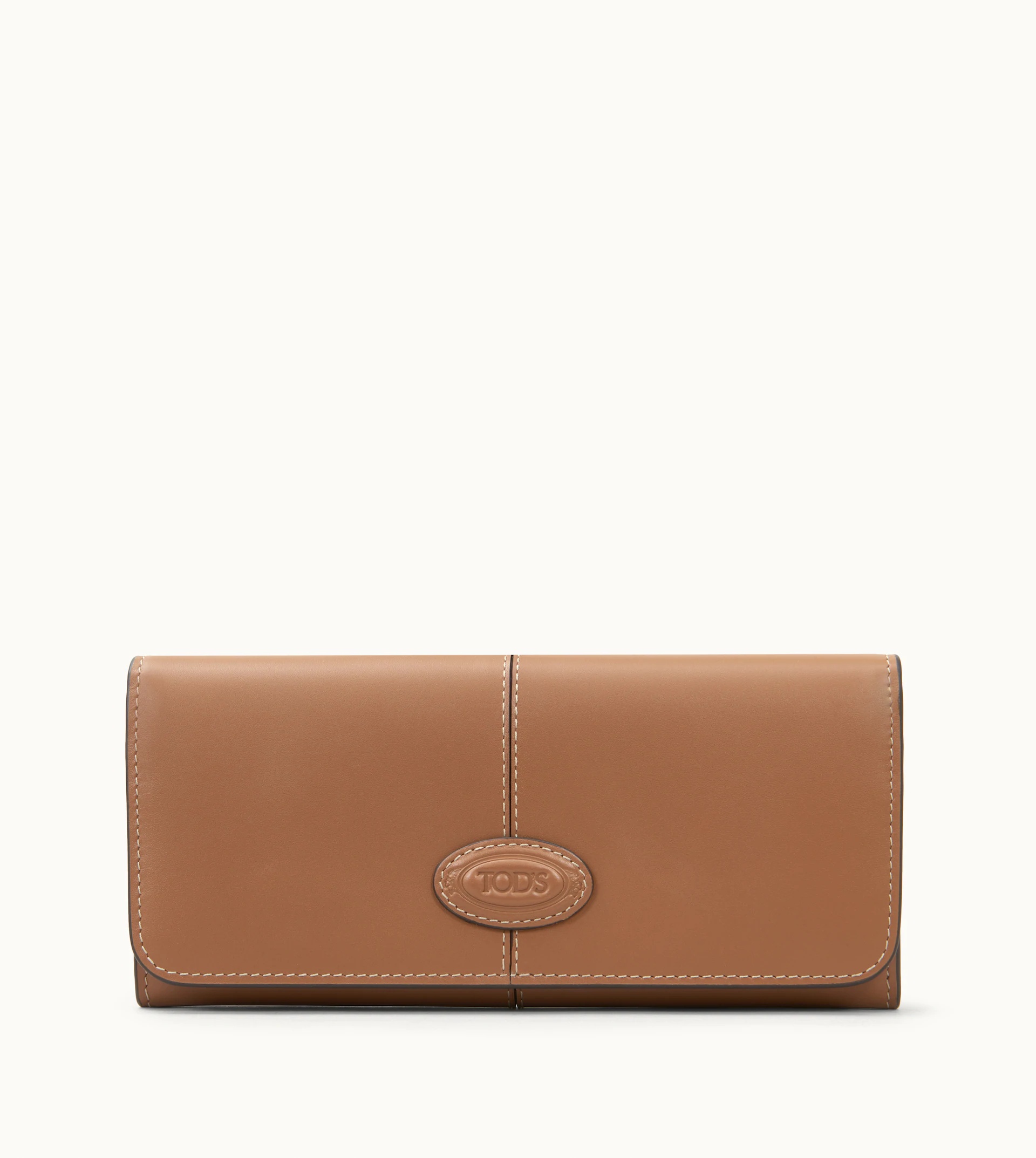 PURSE IN LEATHER - BROWN - 1
