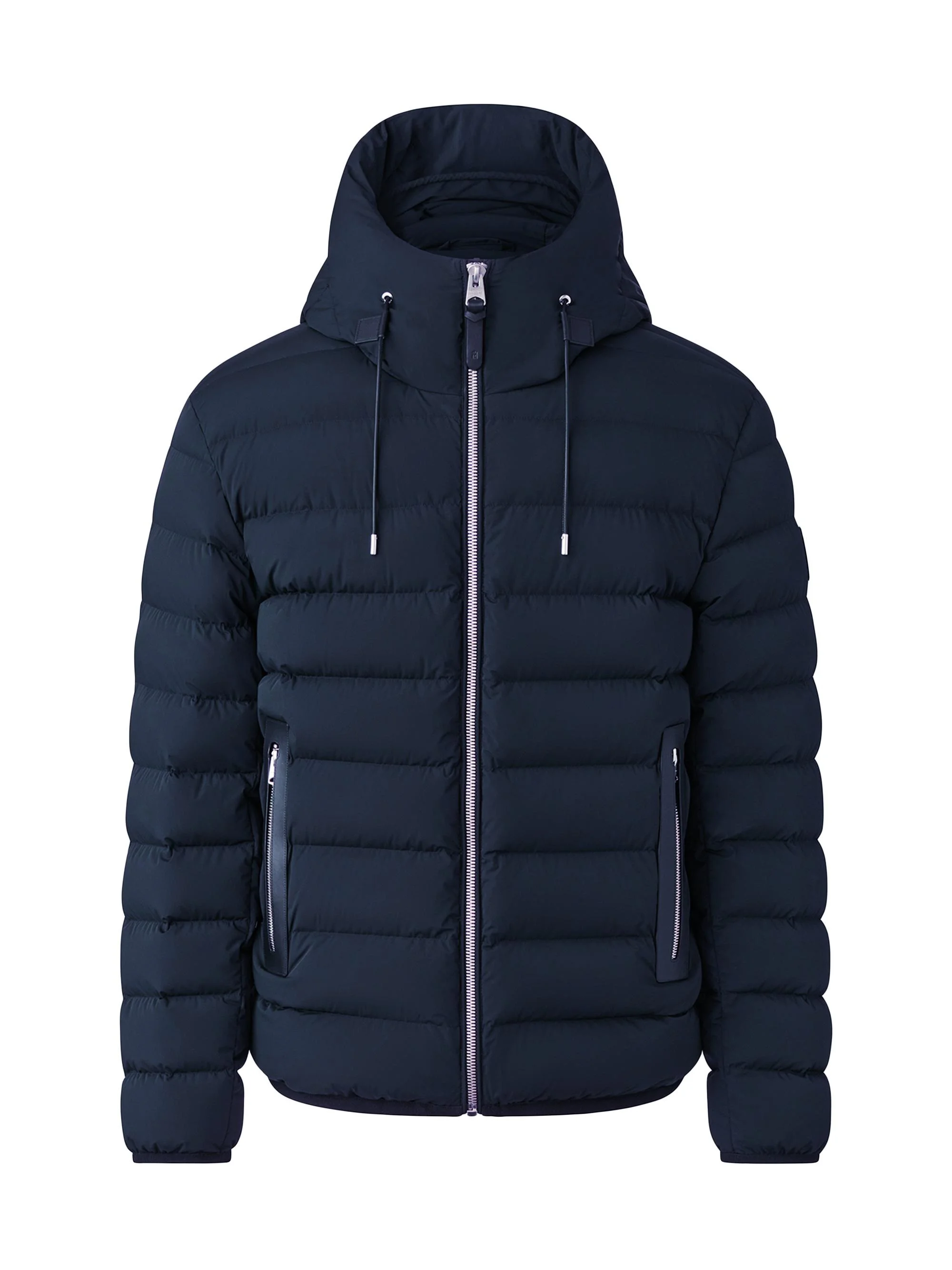 Men's Jack Hooded Down Coat - Black - 1