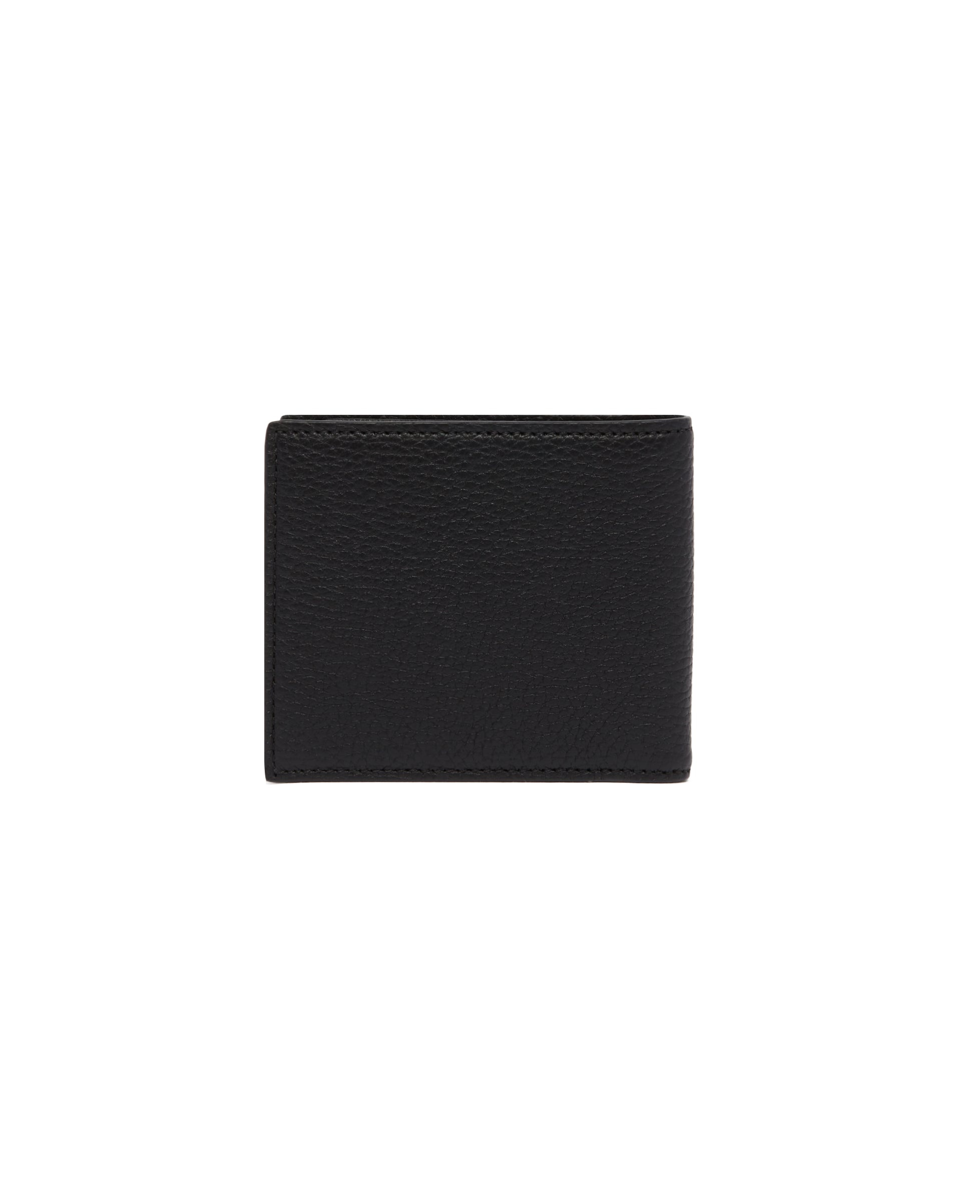 Black Bi-fold Logo Wallet - 5