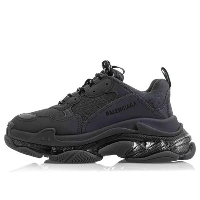 (WMNS) Balenciaga Triple S Sneaker 'Clear Sole Deep Blue' 544351W2GA14900 - 1