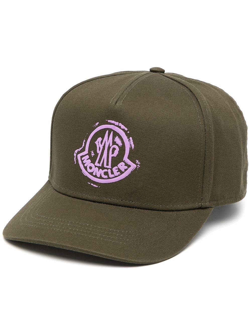 embroidered logo baseball cap - 1