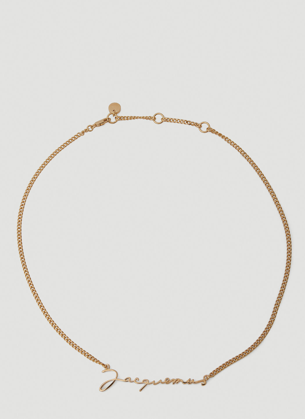 Logo Plaque Necklace - 1