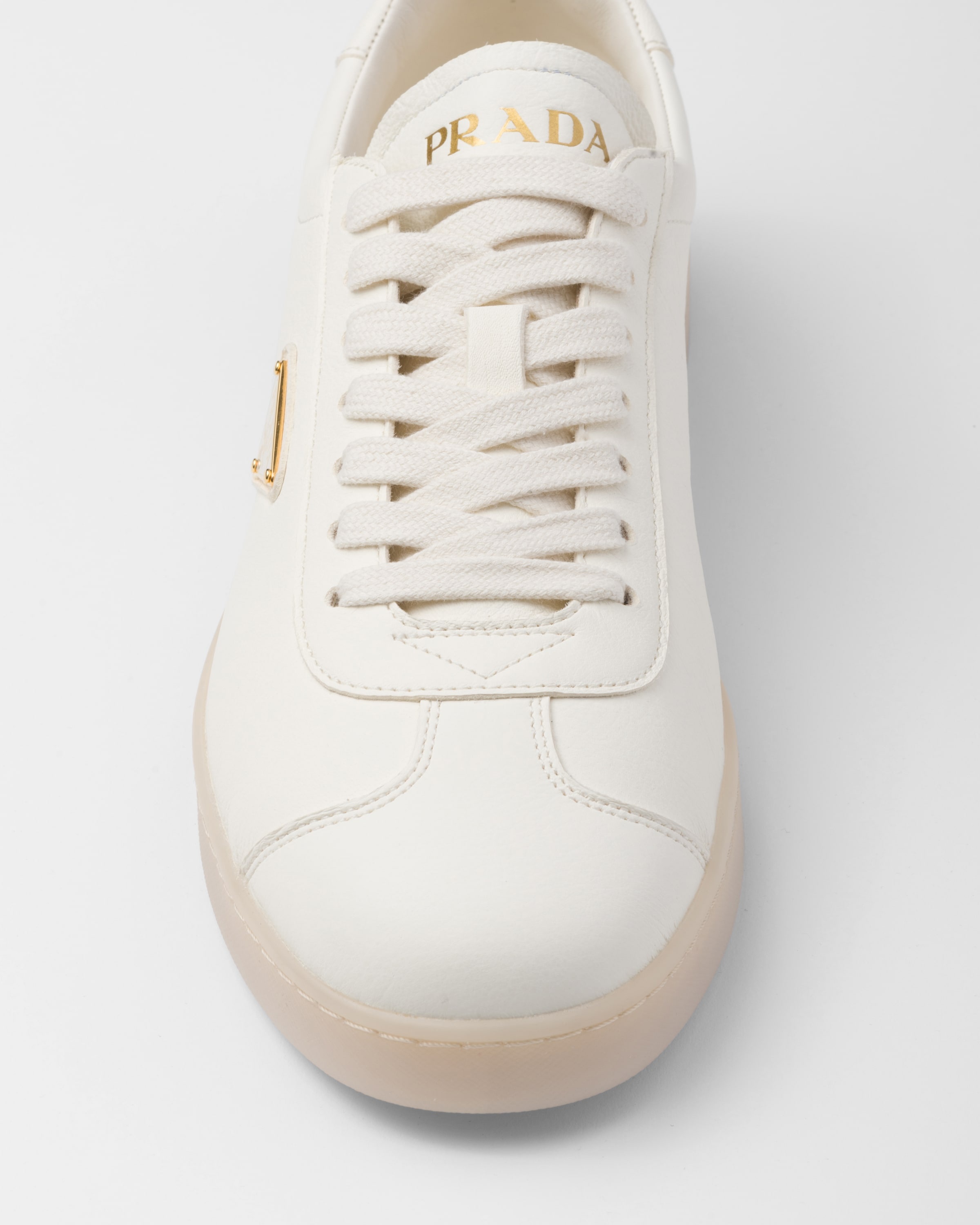 Prada Lane leather sneakers | REVERSIBLE
